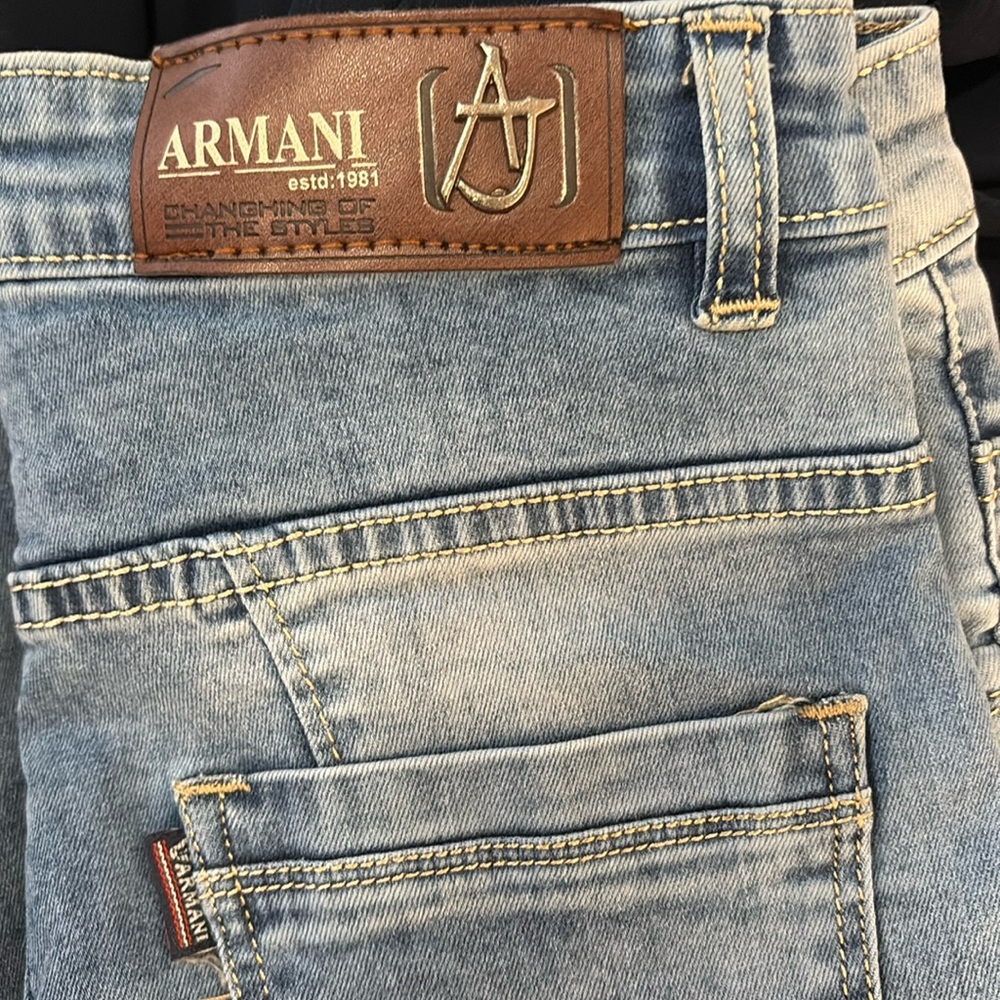 Armani Jeans Waist Up To 14inch